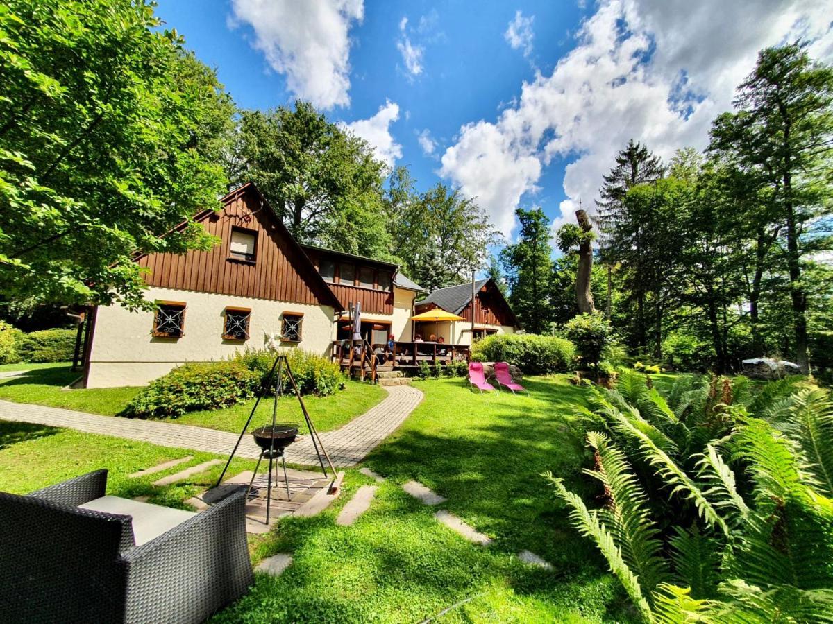 Вилла Ferienhaus Jaegerhaus Oppach Privathaus Экстерьер фото