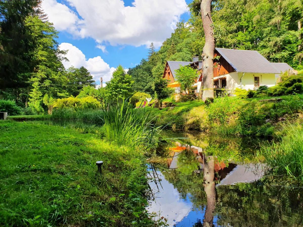 Вилла Ferienhaus Jaegerhaus Oppach Privathaus Экстерьер фото